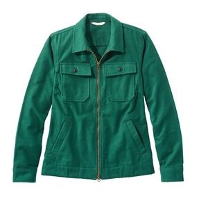 LLBean Chamois Zip Up Jacket
